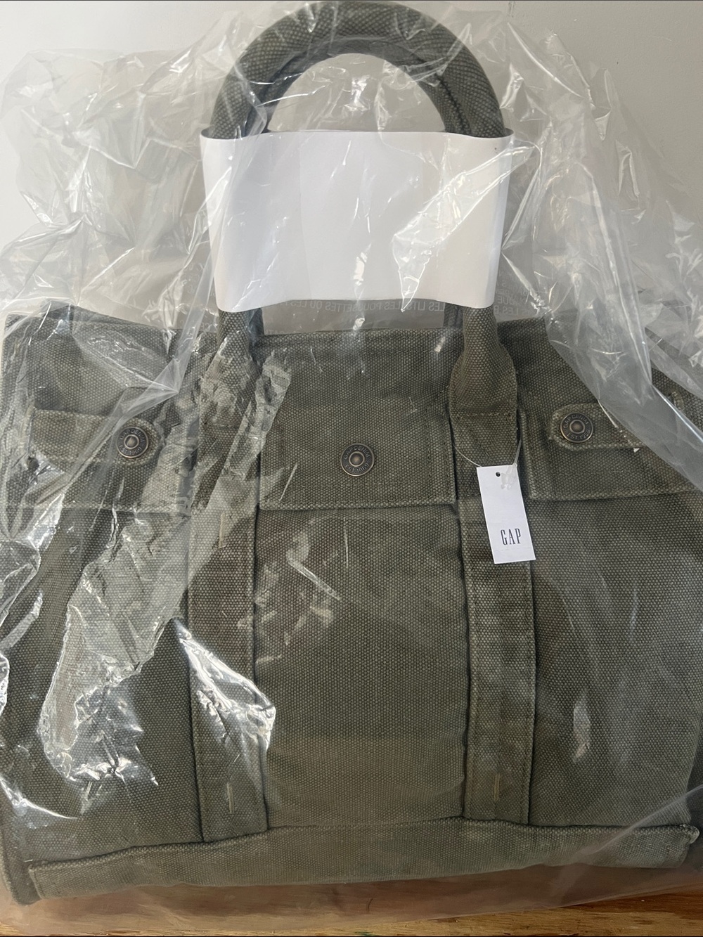 Gap viral canvas 5 pocket tote